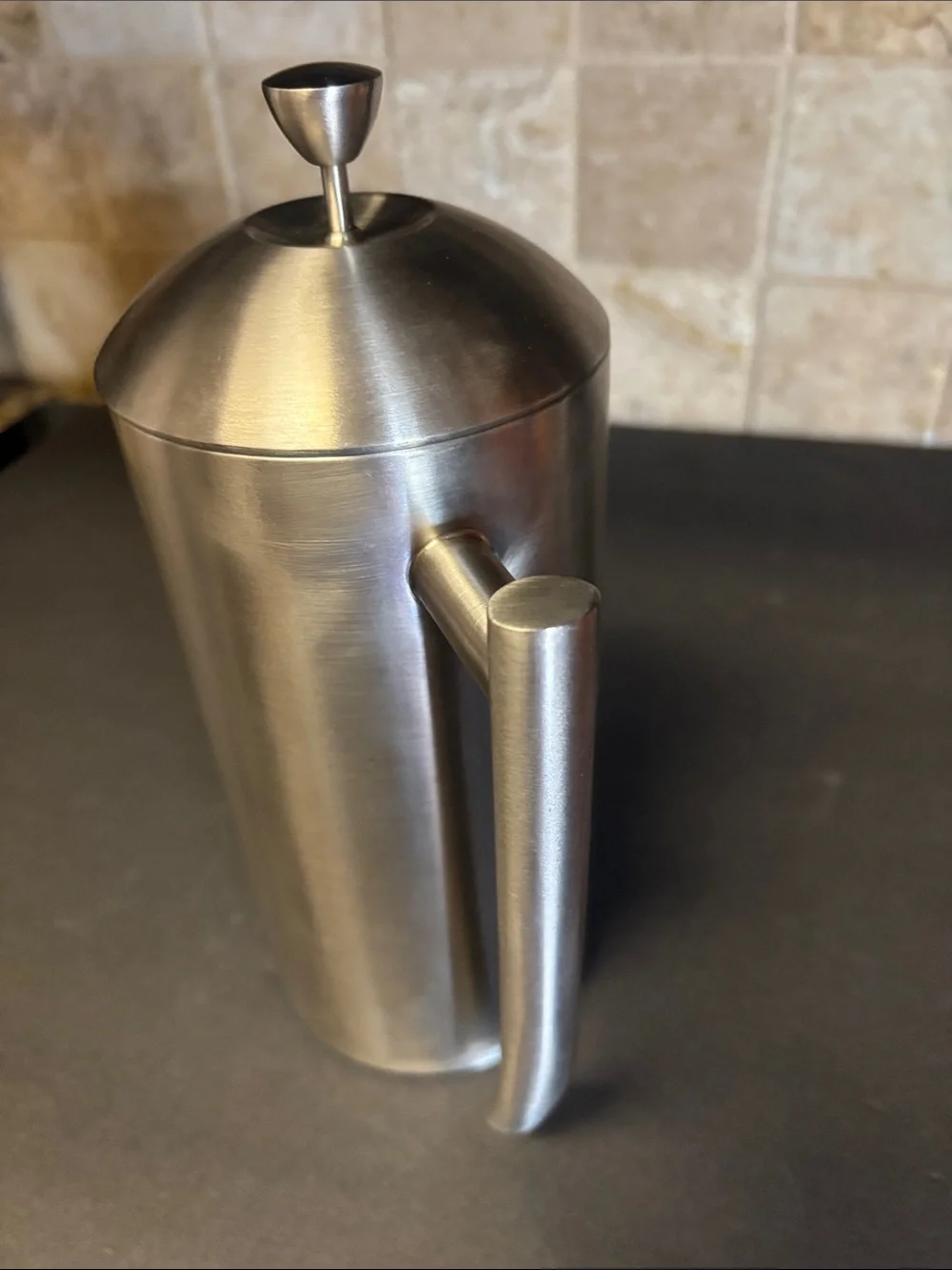 Frieling Double Walled French Press 36 Oz Brushed Stainless Steel 0144 Coffee
